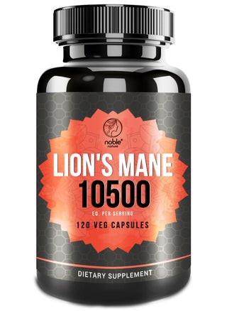 Lion's Mane Mushroom Supplement – 10,500mg Equivalent per Serving (10:1 Extract) with Black Pepper for Enhanced Absorption – Brain Support, Focus & Memory – 120 Veg Capsules – Non-GMO, Gluten-Free - pzsku/ZF4A6DE80F8331CCE8362Z/45/1746211528/d1c5c4e6-54df-458e-b655-0289badc96e3