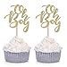 Giuffi Set of 24 Golden Oh Boy Cupcake Toppers Party Decors Baby Shower Decors by Giuffi - Image 3