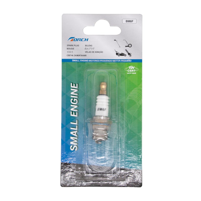 TORCH BM6F Spark Plug Replace for CHAMPION DJ8J DJ7J 847 850 for NGK BM6F 79400050 79400055A for BOSCH HS8E HS6E WAK145T3 for DENSO T20MU for MEGAFIRE SEJ8D for ACDelco CS44TA CS45T OEM