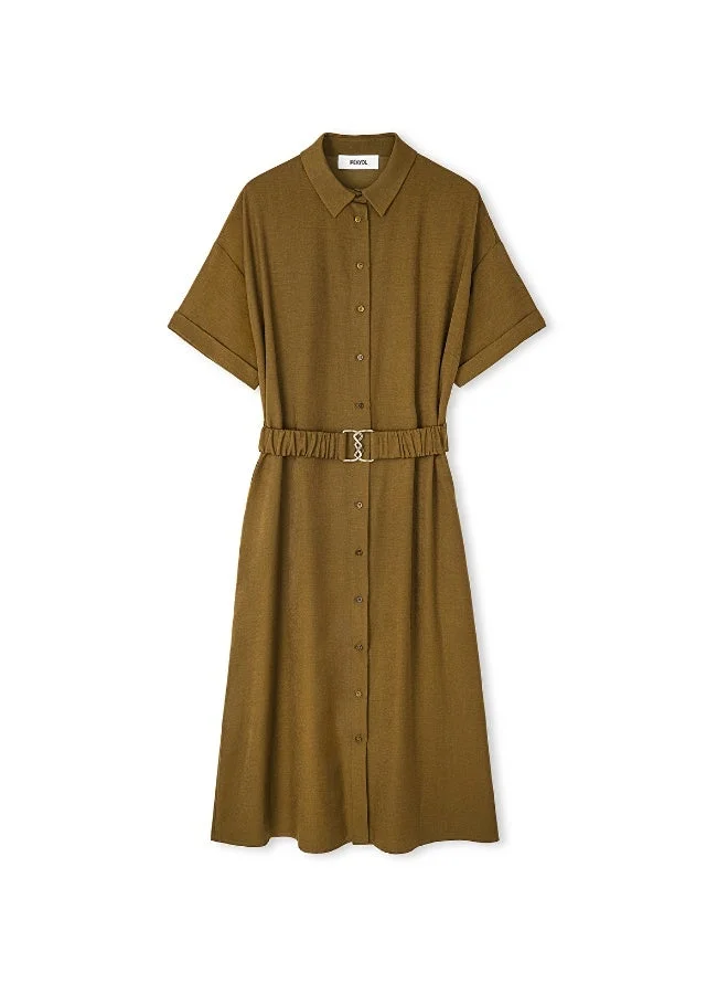 Ipekyol Belted Shirt Dress