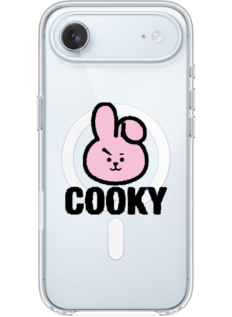 Theodor Magnetic Case for Apple iPhone 17 Air Compatible with MagSafe Wireless Charging, Shockproof Phone Bumper Cover - Cooky - Image 1