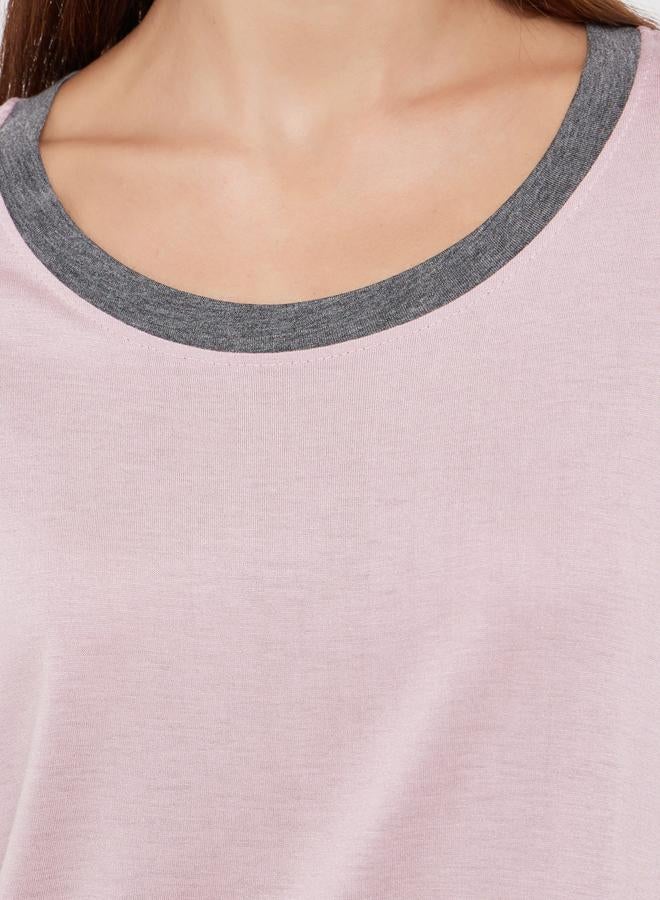 تايك تو قميص نوم بأكمام قصيرة - Image 3