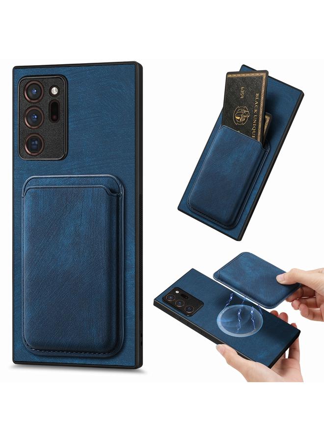 The Bros Case For Samsung Galaxy Note20 Ultra Retro Leather Card Bag Magnetic Phone Case