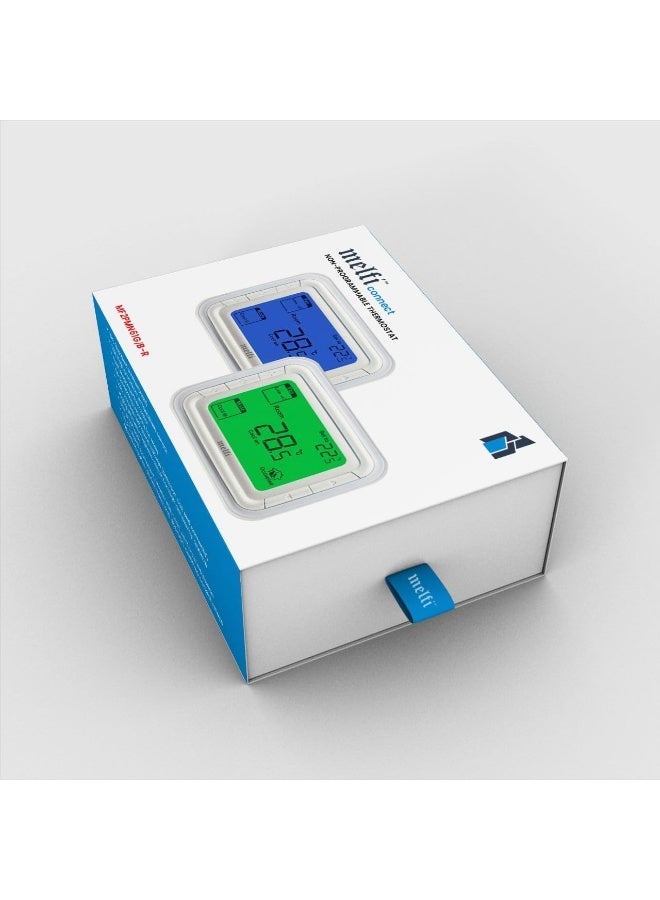 هوني ويل منظم حرارة تشغيل/إيقاف تشغيل مروحة Honeywell Home T6861H2WG، مع مستشعر عن بُعد ومدخلات تراجع عن بُعد - Image 2