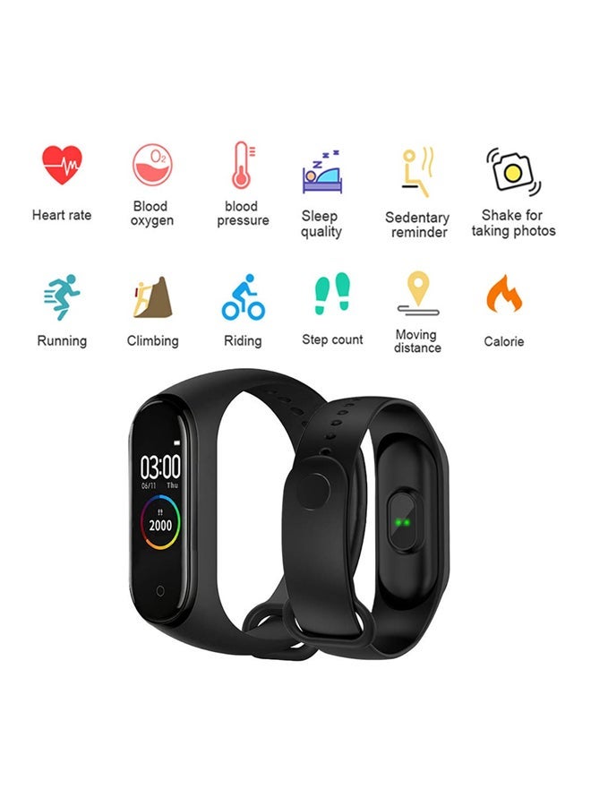 M4 Smart Activity Tracker Black - Image 3