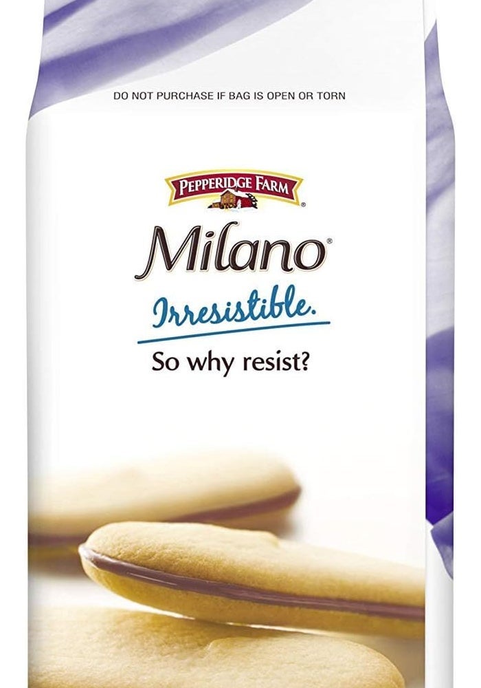 Pepperidge Farm Milano Cookies, Double Milk Chocolate, 7.5 Ounce (Pack of 3) - Image 3