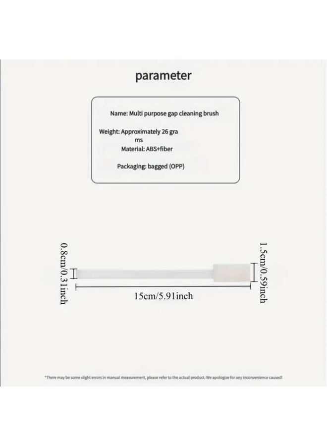 14 Packs 360 Degree No Corner Gap Brush Set With Disposable Cleaning Heads For Toilet And Bathtub Tile Joints - Image 2