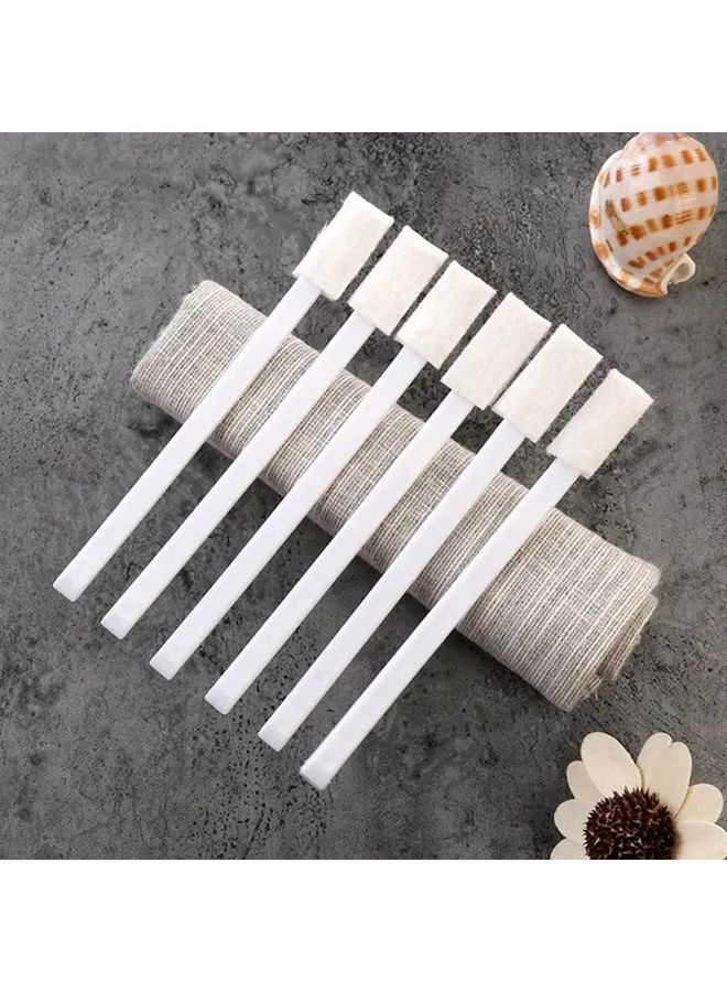 14 Packs 360 Degree No Corner Gap Brush Set With Disposable Cleaning Heads For Toilet And Bathtub Tile Joints - Image 3