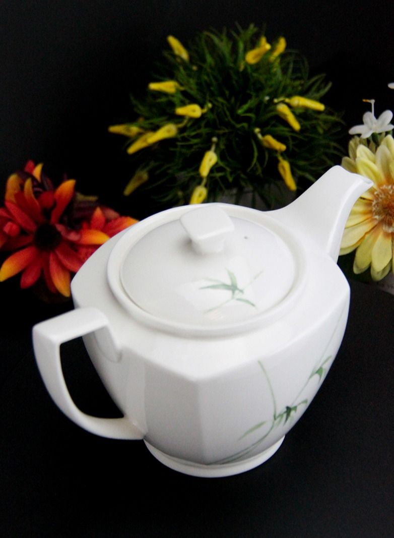 Tealand Microwave Safe Heat Resistant and Freezer Safe Smooth Surface Oriental Minko Teapot 1 Liter - Image 3