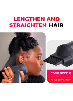 TYMO TYMO HC602 Airhype Lite High-Speed Hair Dryer Gray 3 Nozzles 240V  - Image 3