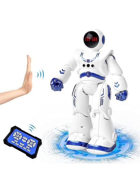DMG Smart Robot Toys, Smart Programmable Remote Control Robots, Walking Dancing Interactive Robot for Kids, RC Robot with Sensing Gesture Control for Boys Girls 6-12 Years Old