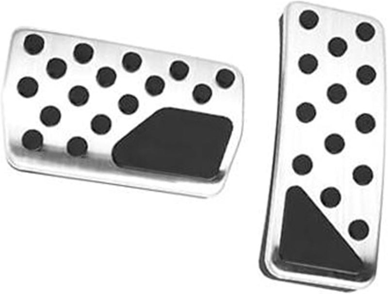 Wivplex Stainless Steel Auto Pedal Covers for Jeep Grand Cherokee - Image 1