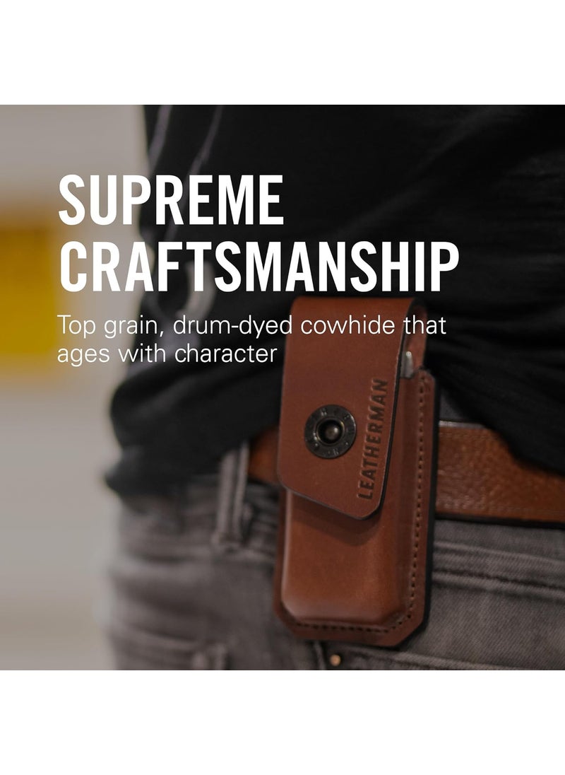 LEATHERMAN LEATHERMAN Ainsworth Premium Leather Sheath for Multitools 4 Inch  - Image 2