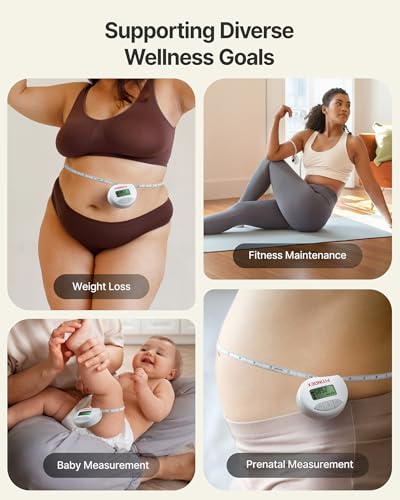 FITINDEX Body Measuring Tape, Accurate Bluetooth Measuring Tape for Body Measurements, Smart Body Tape Measure Retractable with 12 Body Parts Measure for Weight Loss Fitness Muscle Gain, Sync with APP - Image 5