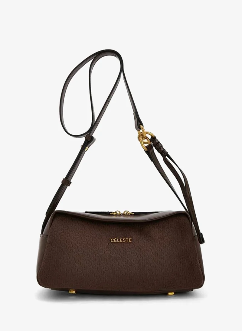 Monogram Crossbody Bag With Adjustable Strap