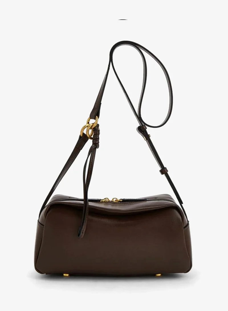 Celeste BROWN Monogram Crossbody Bag With Adjustable Strap for Women | Best Price UAE