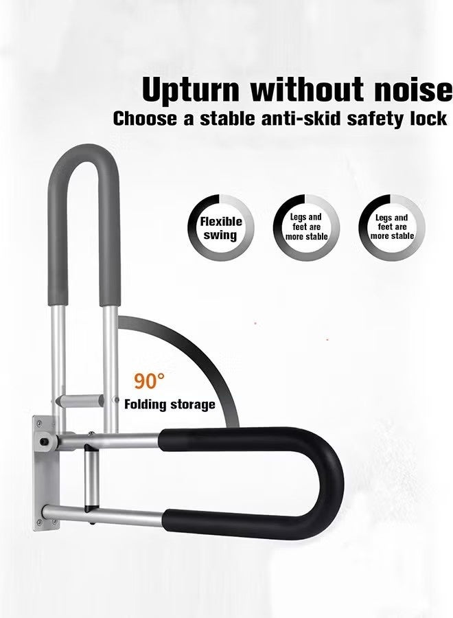 Beauenty Toilet Grab Bar Bathtub Rails for Bathroom Handrails for Elderly Disabled - Image 2