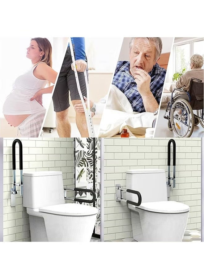 Beauenty Toilet Grab Bar Bathtub Rails for Bathroom Handrails for Elderly Disabled - Image 4