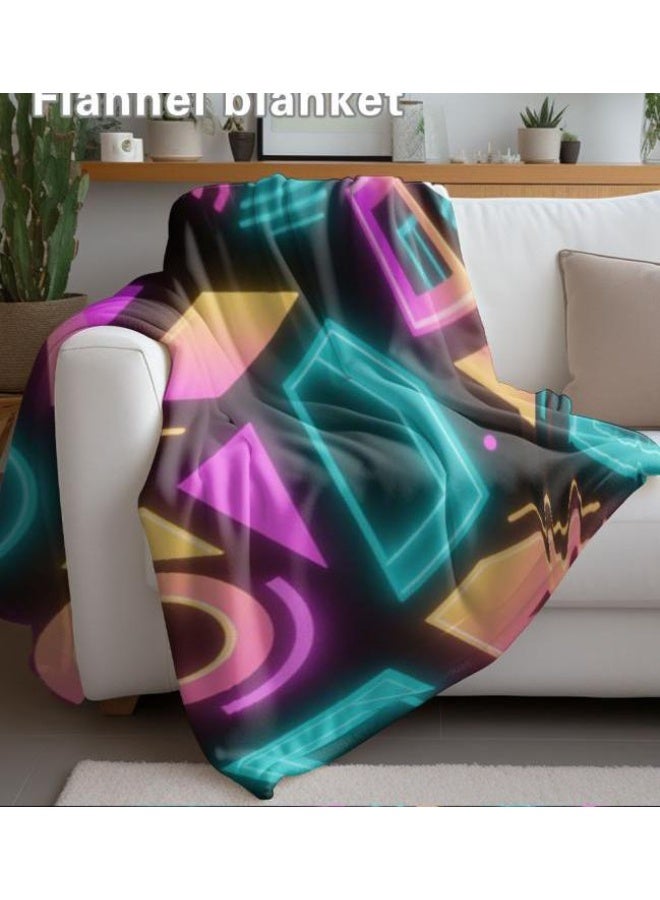 general Flannel thin blanket (warm and comfortable, suitable for sleep, gaming, dust removal and sandproof) 150cm*200cm - 274 - Image 4