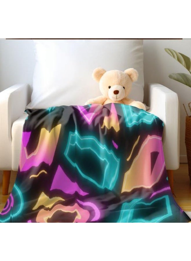 general Flannel thin blanket (warm and comfortable, suitable for sleep, gaming, dust removal and sandproof) 150cm*200cm - 274 - Image 1