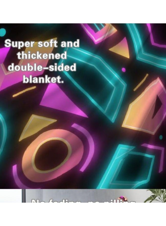 general Flannel thin blanket (warm and comfortable, suitable for sleep, gaming, dust removal and sandproof) 150cm*200cm - 274 - Image 5