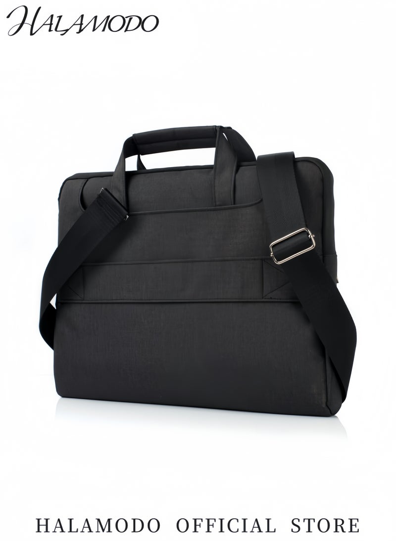 HALAMODO Protective Sleeve for 11-12 Inch MacBook Laptop Case with Adjustable Shoulder Strap Waterproof Notebook Carrying Bag Tablet PC Sleeve with Storage Pockets - Image 2