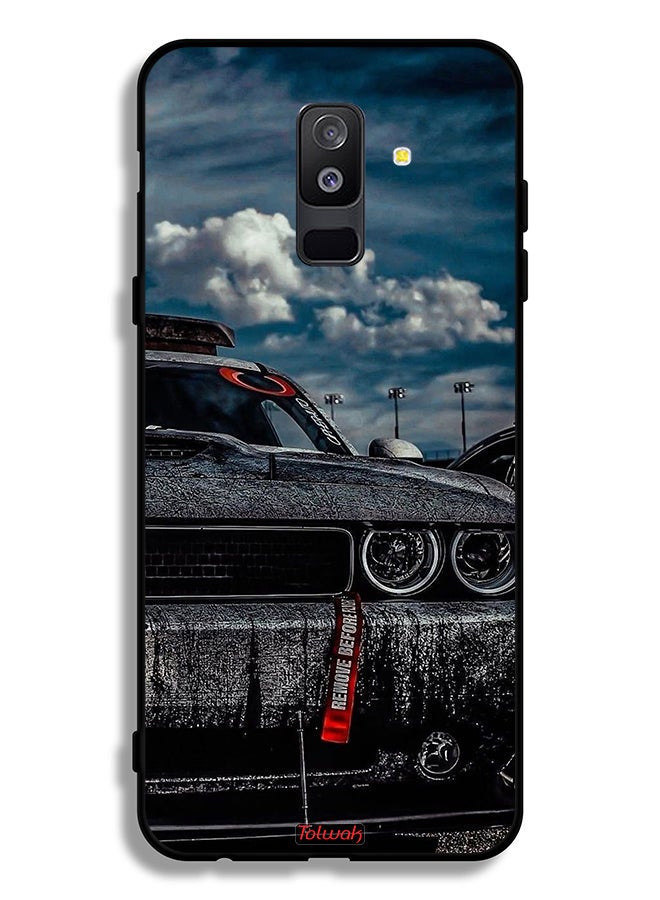 Tolwak Samsung Galaxy A6 Plus (2018) Protective Case Cover Remove Before Car - Image 1