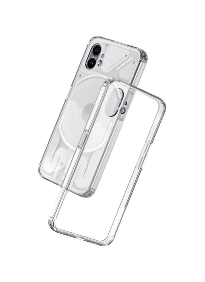 Raxoom Case for Nothing phone (1), Ultra Silm Soft Cover , Anti-Scratch cover for Nothing phone (1) - Transparent - Image 1