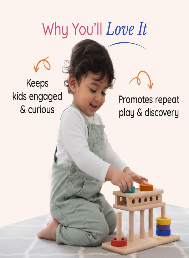 Tinker Box Ring Slide Game | 12+ Months | Montessori Wooden Puzzle Toy for Toddlers & Kids | Fun Learning Game for Hand-Eye Coordination & Logical Thinking | Safe & Durable - Image 5