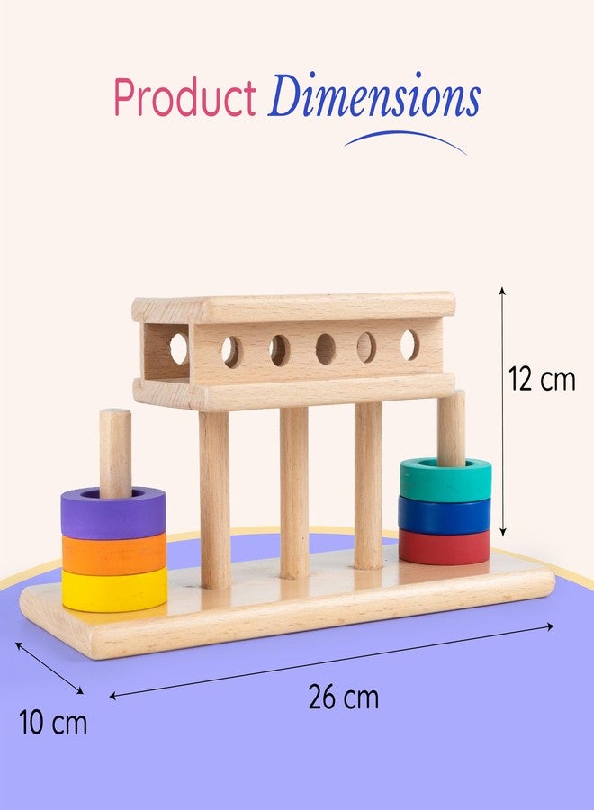 Tinker Box Ring Slide Game | 12+ Months | Montessori Wooden Puzzle Toy for Toddlers & Kids | Fun Learning Game for Hand-Eye Coordination & Logical Thinking | Safe & Durable - Image 4
