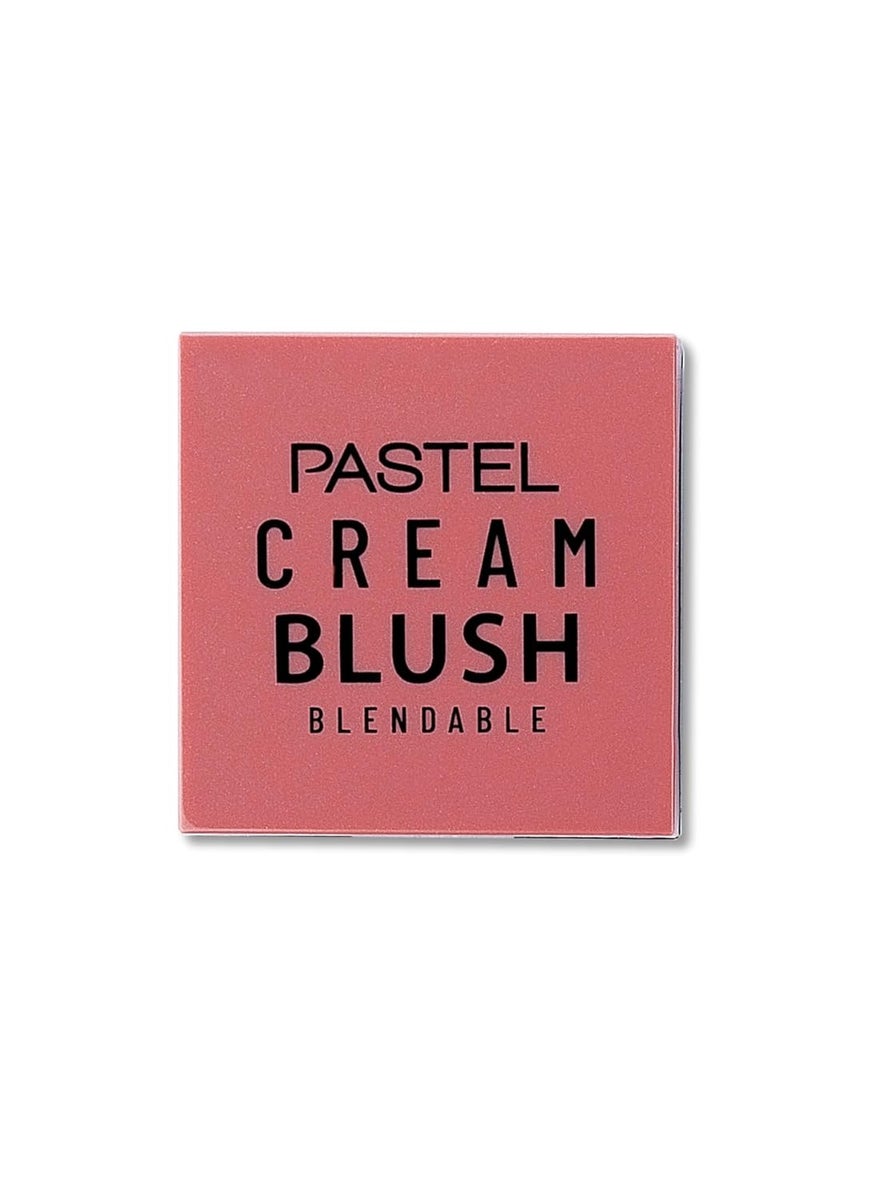 PASTEL Pastel Cream Blush 41  Pink  Fresh  Healthy  Natural Look  Ligh Weighted Formula  Sebum Control Richly Pigmented  Easily Blendable  Long Lasting  Semi Matte  018 oz 