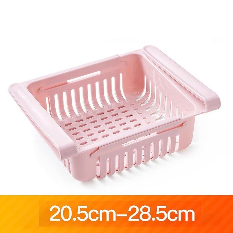 wolpin 1 Pc Fridge Storage Box Fridge Organizer Food Storage Refrigerator Organizer Water Drain Basket for Fruits, Herbs, Vegetables, Nuts, Meat, Fish (wood, glass & plastic ) - Image 4