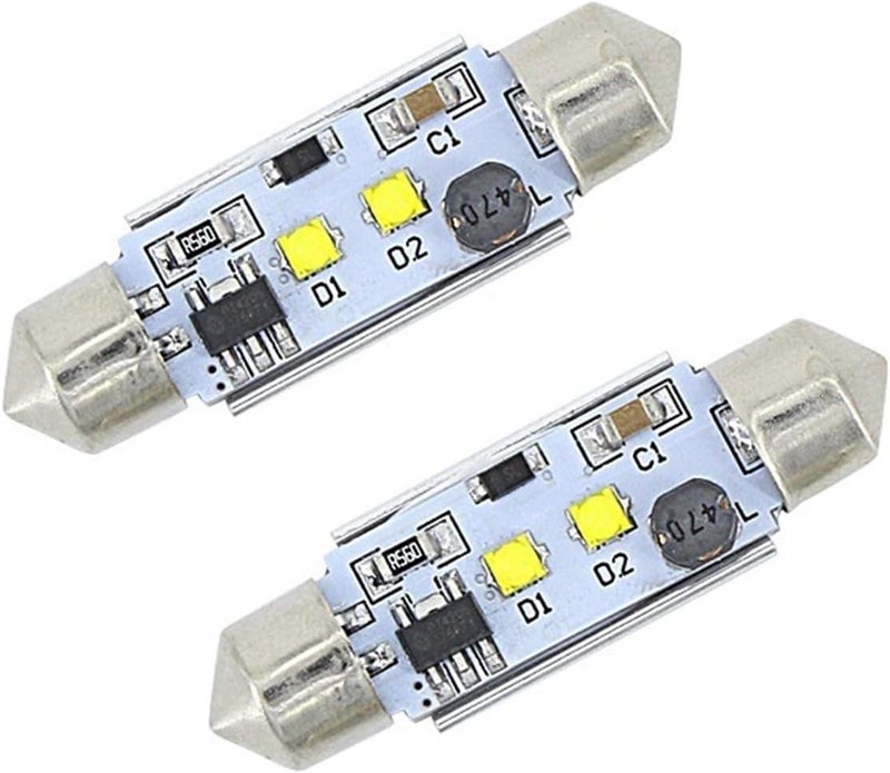 Vuzmode 2x Festoon C5W C10W LED Bulb Light - Image 1