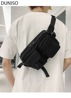 DUNISO Waterproof Sling Bag Crossbody Bag for Men and Women Sling Backpack Hiking Daypack Multipurpose Crossbody Chest Bag with Adjustable Strap for Travel Walking Running Hiking Outdoors  - Image 1