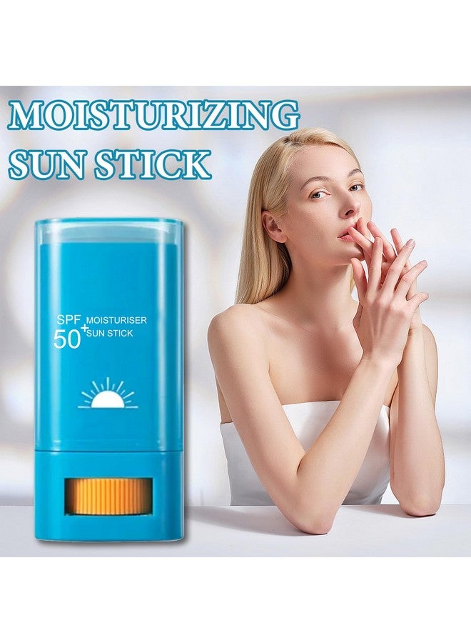 Fusang 2 Pcs Sunscreen Stick SPF 50+,Face Sunscreen for All Skin Types - Image 2