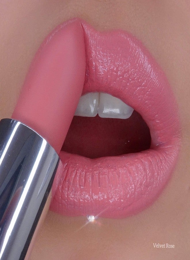 bellapierre Mineral Lipstick - Long-Lasting Natural Lip Color, Nourishing Mineral Wax Formula with Vitamin E & C, Sun-Protective, Non-Toxic, Paraben-Free, Cruelty-Free - 0.12 oz - Velvet Rose - Image 3