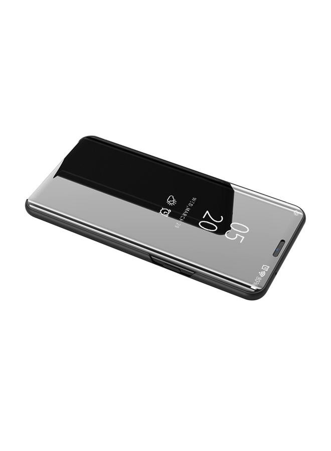 S-TOP Case For iPhone 12 / 12 Pro Plated Mirror Horizontal Flip Leather Case with Holder - Image 2