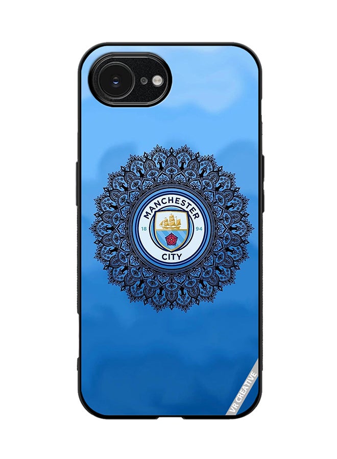 VR CREATIVE Protective Case Cover For Apple iPhone 16e Manchester City Design Multicolour