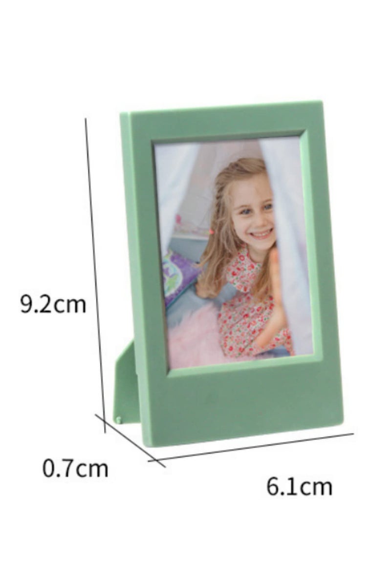 3Inch Mini Film Photo Frame Color Photo Frame Children's Art Photo Frame For Polaroid Photo Frame green - Image 3