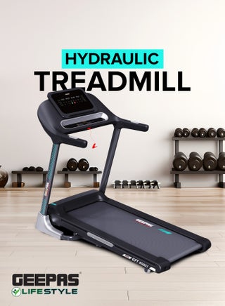 Foldable Hydraulic Treadmill with 12 Modes| 15 Levels Auto Incline, App Sync Function, Easily Connects to Zwift, Kinomap, SpaxApp| Bluetooth Speaker, LED Display, Emergency Safety Key| Perfect for Home Workouts, Gym Training, Weight Loss| GFT90001 - pzsku/ZF4A93A79E40E37BE01AFZ/45/1741584908/dc335bb6-57b7-4ded-9bf0-17e566c3cba7