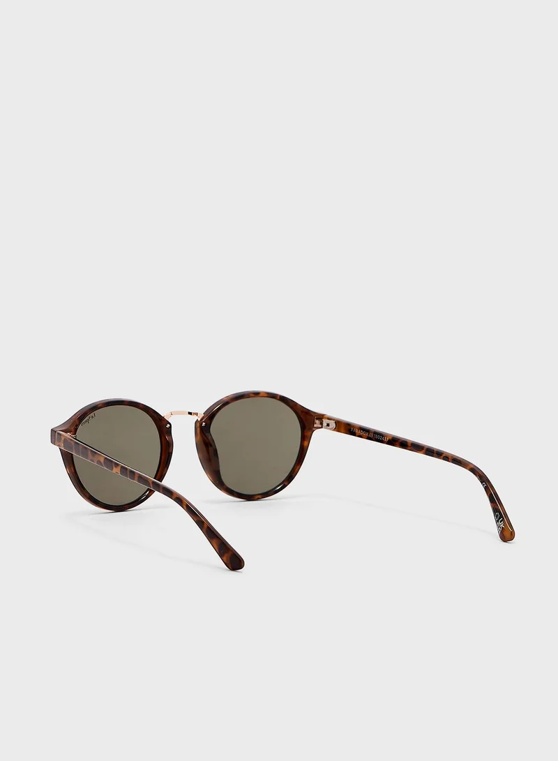 Le Specs Paradox Shape Sunglasses