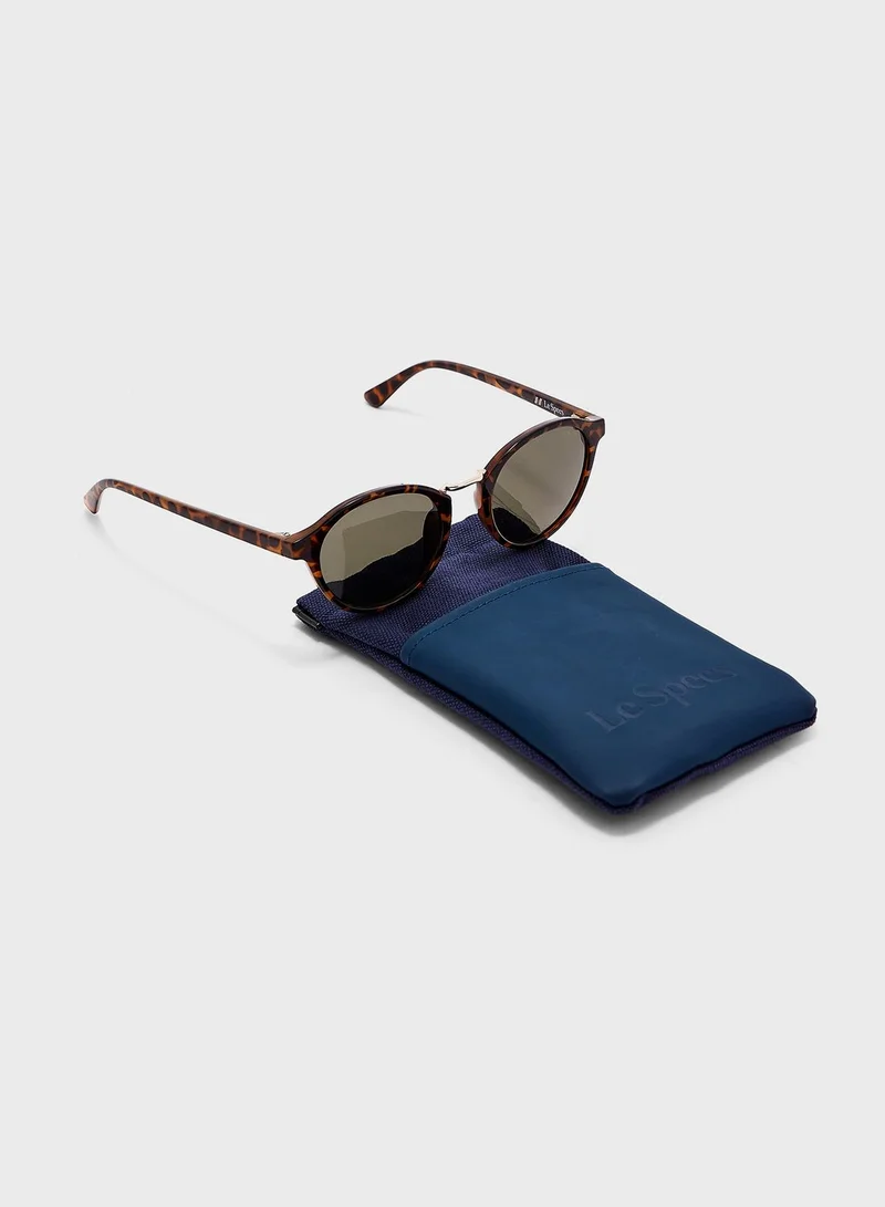 Le Specs Paradox Shape Sunglasses
