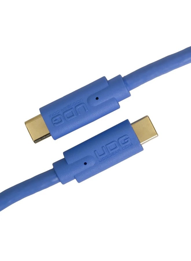 UDG Ultimate Data Cable USB 3.2 C-C, Light Blue, Straight, 1.5 m - Image 1