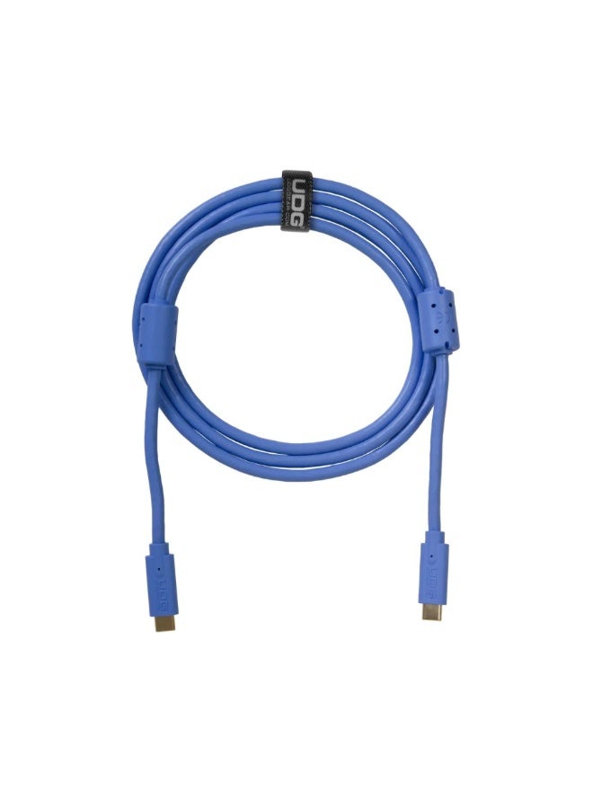 UDG Ultimate Data Cable USB 3.2 C-C, Light Blue, Straight, 1.5 m - Image 2
