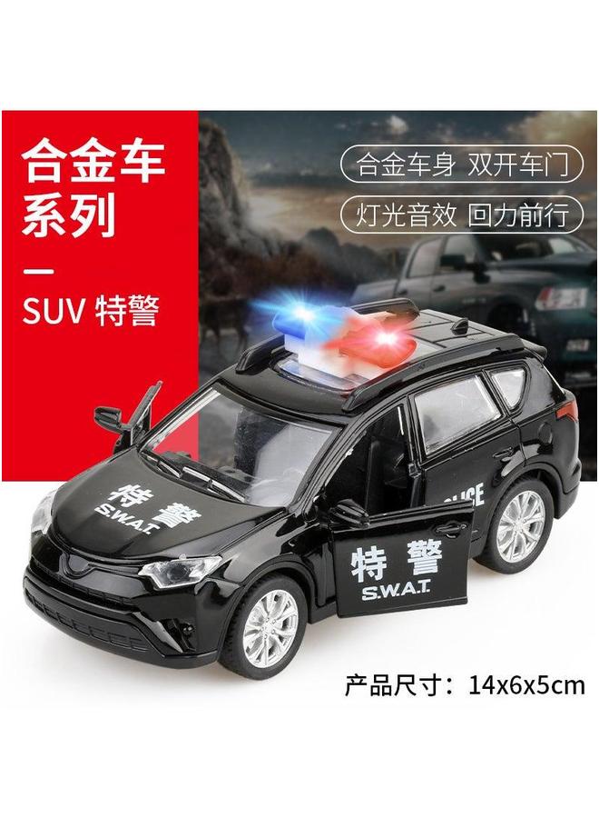 إسكدنيا Inertia Sound Light Toy Vehicle 518 Special Police】