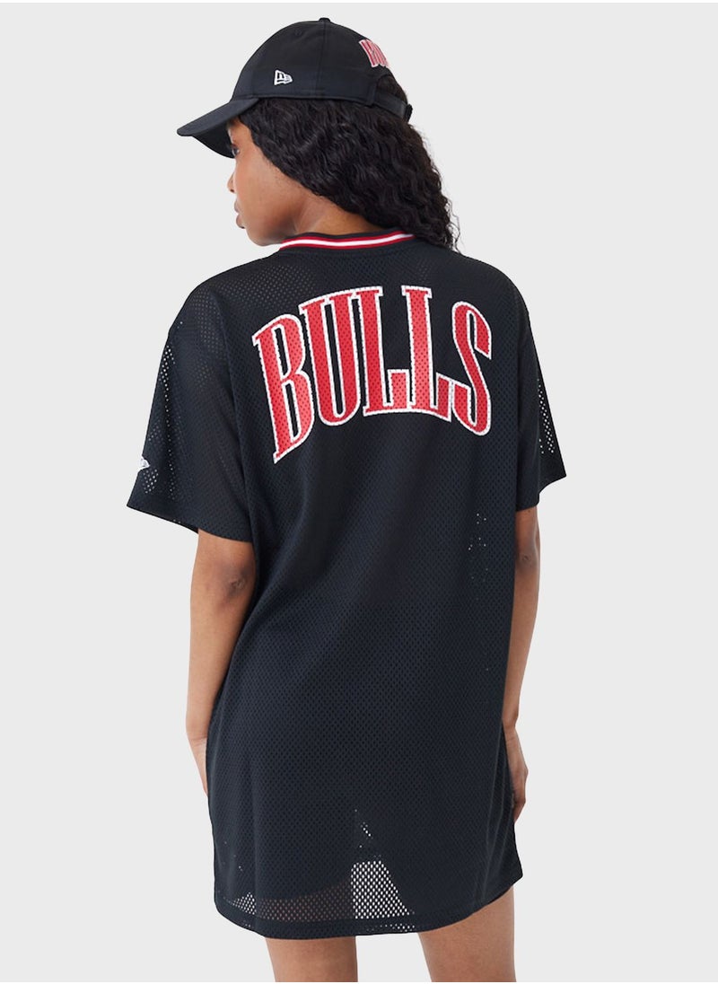 NEW ERA - Chicago Bulls Mesh T-shirt - Image 1