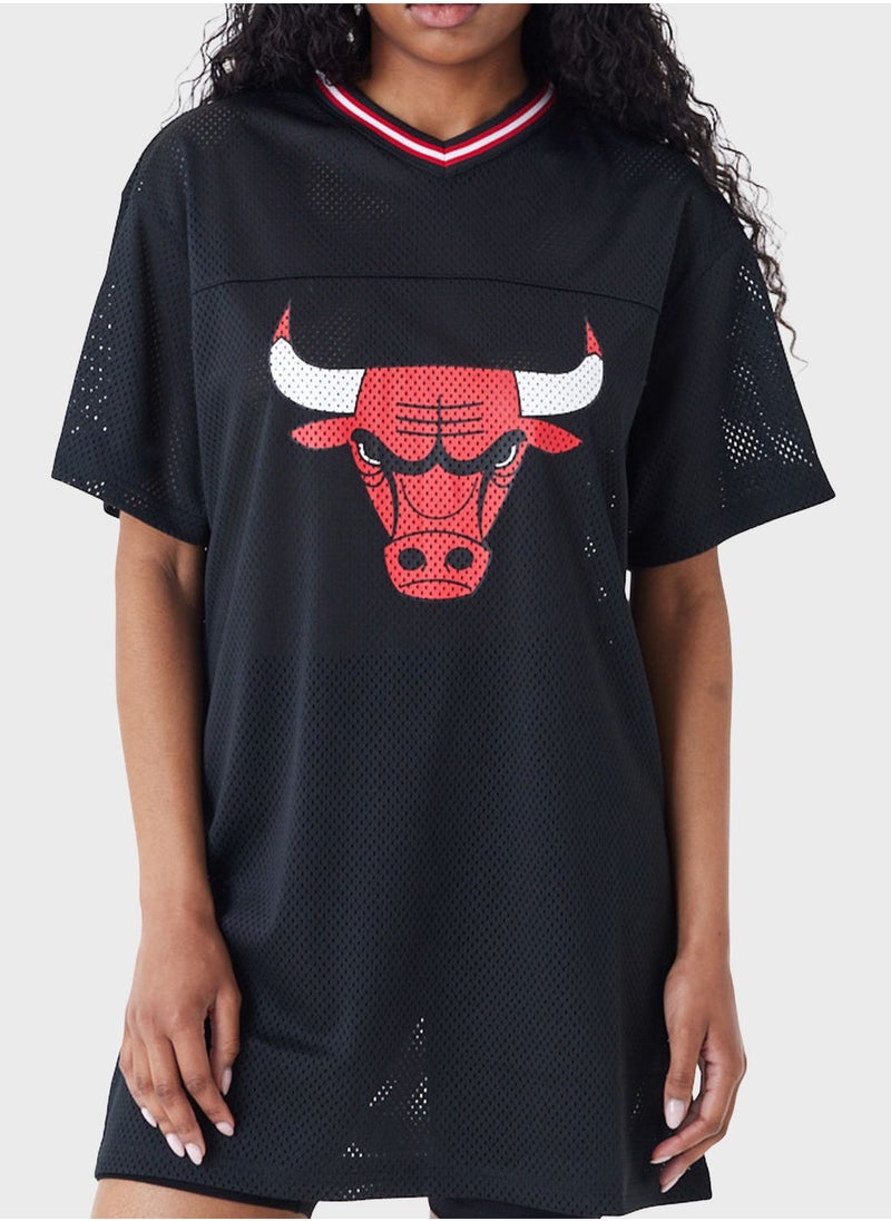 NEW ERA - Chicago Bulls Mesh T-shirt - Image 1