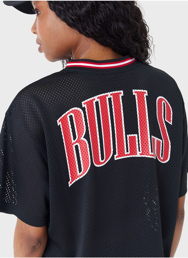 NEW ERA - Chicago Bulls Mesh T-shirt - Image 1