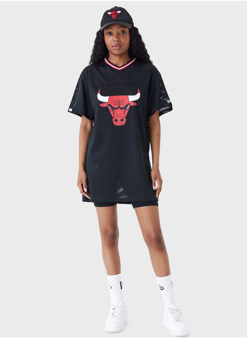 NEW ERA - Chicago Bulls Mesh T-shirt - Image 1