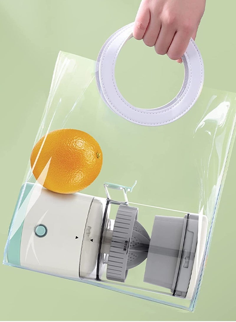 ELTRAZONE Electric Citrus Juicer, Hands-Free Portable USB Charging Powerful Electric Juicer Cordless Fruit Juicer, Multi functional 1-Button Easy Press Lemon Orange Squeezer Machine for Kitchen - Image 3